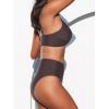 CUPSHE Women’s Bikini Sets Two Piece Swimsuit High Waisted V Neck Twist Front Adjustable Spaghetti Straps Bathing Suit(Brown)