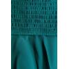 CUPSHE Women’s High Waist Bikini Swimsuit Ruffle Two Piece Bathing Suit(Teal)