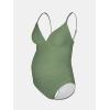 CUPSHE Maternity Swimsuit for Women One Piece Swimsuits Pregnancy Swimwear Spaghetti Straps Ruched Adjustable(Sage Green)