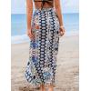 CUPSHE Women’s Sarong Cover Up Chiffon Swimwear Wrap Skirt Self Tie Ruffle Beach Cover Ups(Paisley)