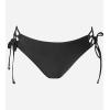 CUPSHE Women Swimsuit Bikini Bottom String Cheeky Side Tie Low Rise Bathing Suit(Black)