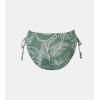 CUPSHE Women Swimsuit Bikini Bottom String Cheeky Side Tie Low Rise Bathing Suit(Dark Green/Floral)