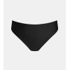 CUPSHE Women’s Bikini Bottom Separate Mid Rise Full Coverage Swimsuit Bottom Only(Black)