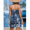 CUPSHE Women’s Romper Sleeveless Loose fit Wide Leg Jumpsuits Overall Beach Outfits Travel Vacation Clothe XS(Blue)