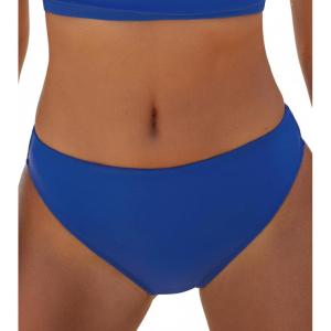 CUPSHE Women’s Bikini Bottom Separate Mid Rise Full Coverage Swimsuit Bottom Only(Royal Blue)