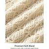 CUPSHE Swimsuit Cover Up Tops for Women 2026 Crochet Bathing Suit Swimwear Mesh Knit Beach T-Shirts Summer Vacation Clothes(Beige)