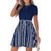 Navy Blue Striped