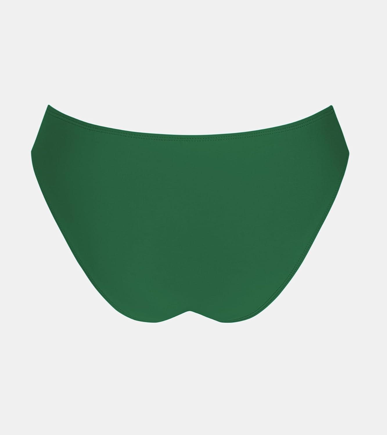 imageCUPSHE Womens Bikini Bottom Separate Mid Rise Full Coverage Swimsuit Bottom OnlyDark Green