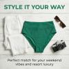 CUPSHE Two Piece Swimsuit for Women High Waisted V Neck 2026 Bikini Sets Knot Bunny Tie Bathing Suits for Beach(Dusty Green)