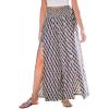 CUPSHE Women‘s Wide Leg Palazzo Pants Elastic High Waisted Summer Boho Tropical Beach Flowy Trousers(Checkered Black)