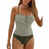 Olive Green/Striped