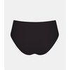 CUPSHE Women’s Bikini Swimsuit Mid Rise Full Coverage Bikini Bottom Only(Black)