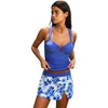 Blue/Floral