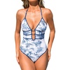 Blue/White Floral