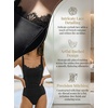 CUPSHE Women’s Tankini Set Square Neck Lace Trim Two Piece Swimsuits | Removable Soft Cups, Ruched Tummy Control, Adjustable Wide Straps, Mid Rise, Standard Coverage, Classic Style, For Beach(Black)